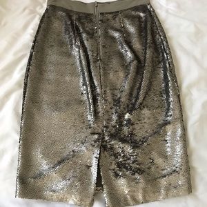 Banana Republic sequin pencil skirt